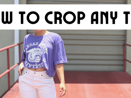 HOW TO CROP ANY TOP
